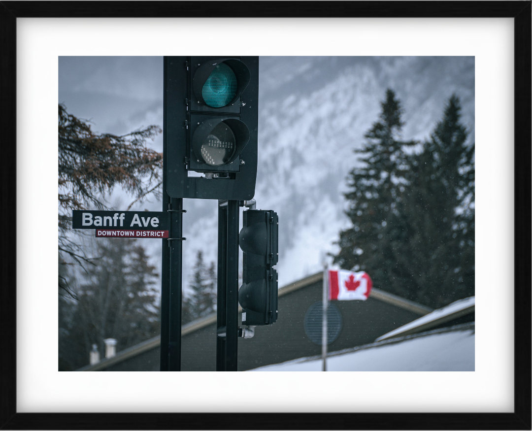 Banff Traffic Light